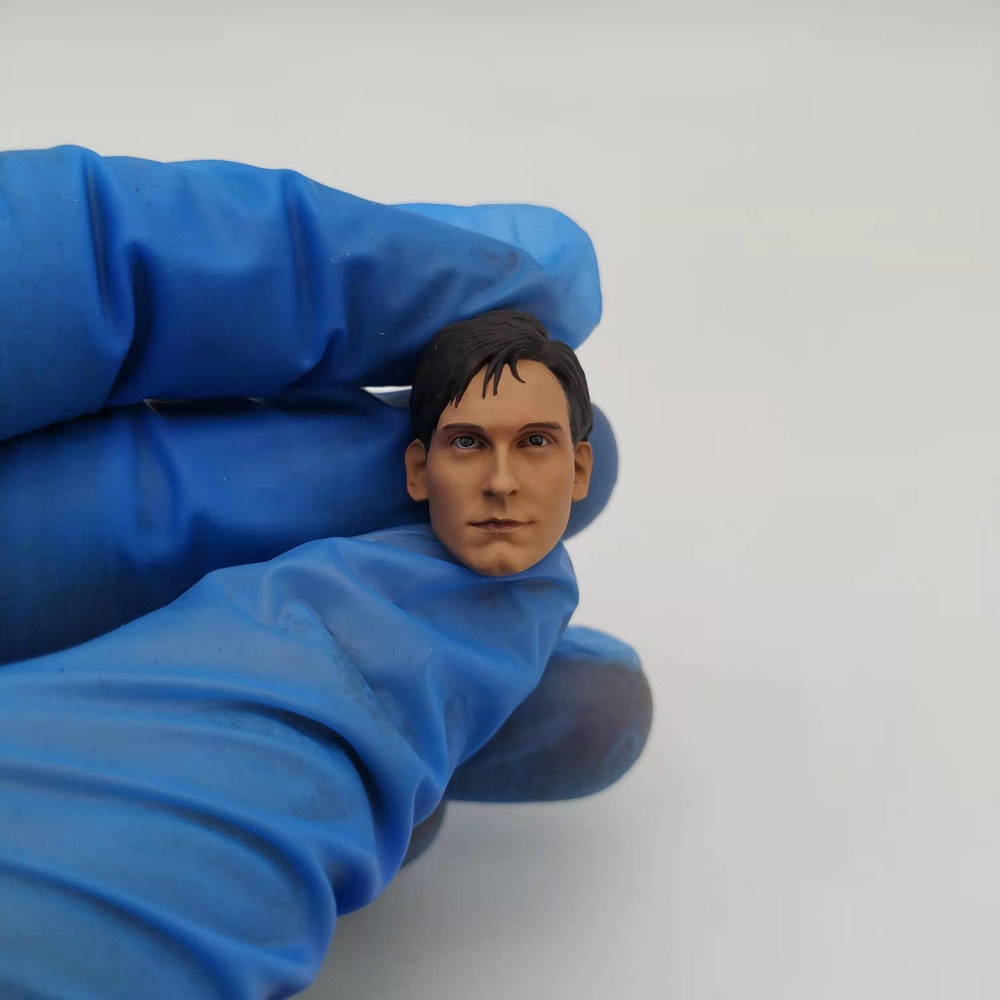 Handpaint 1/12 Scale Tobey Maguire Head Sculpt Fit ..